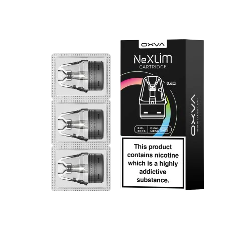 Oxva - NeXlim Replacement Pods 3 Pack (0.8Ω)